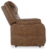 Yandel Power Lift Recliner (Color: Saddle)