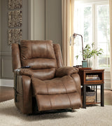 Yandel Power Lift Recliner (Color: Saddle)