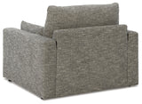 Dramatic 4-Piece Sofa, Loveseat, Chair and Ottoman (Sofa, Loveseat, Oversized Chair, Ottoman)