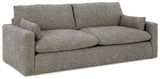 Dramatic 4-Piece Sofa, Loveseat, Chair and Ottoman (Sofa, Loveseat, Oversized Chair, Ottoman)