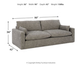 Dramatic 4-Piece Sofa, Loveseat, Chair and Ottoman (Sofa, Loveseat, Oversized Chair, Ottoman)