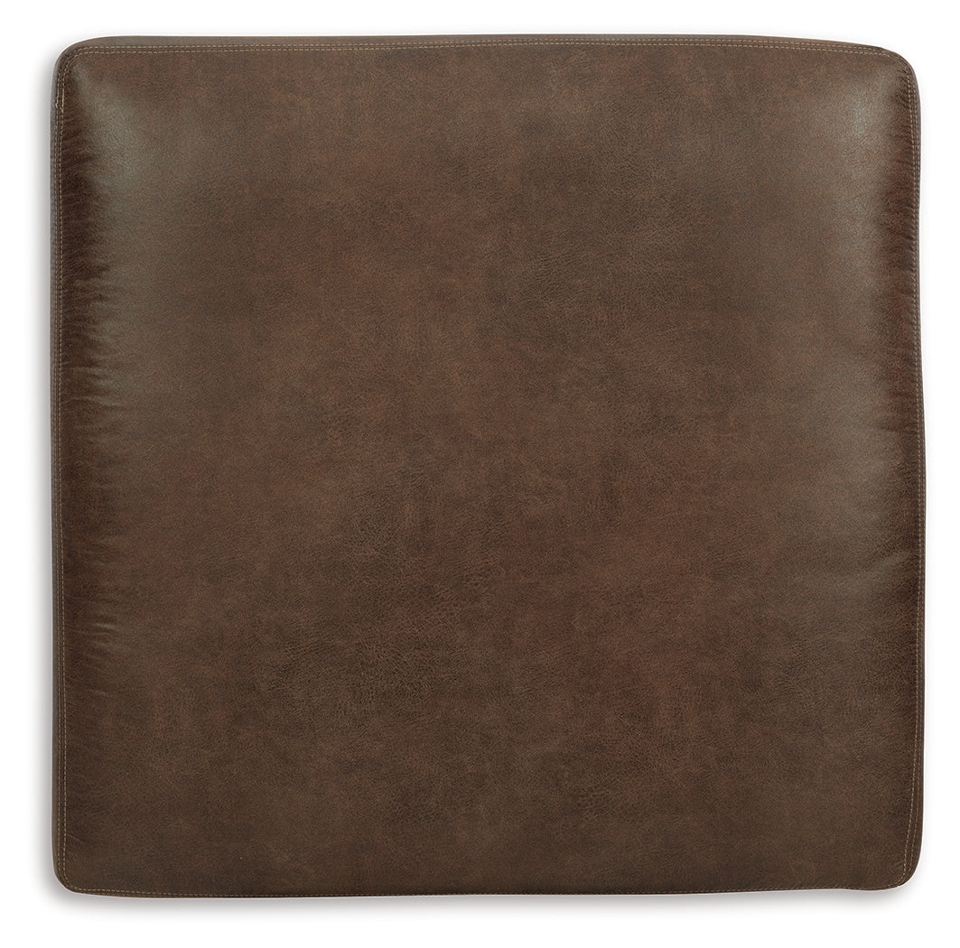 Bladen Oversized Accent Ottoman (Color: Coffee)