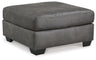 Bladen Oversized Accent Ottoman (Variation Color: Slate)