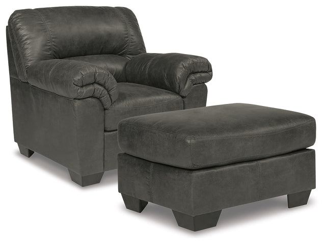 Bladen 2-Piece Chair and Ottoman (Chair, Ottoman)