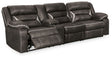 Kincord 2-Piece Power Reclining Sectional Sofa (Configuration: 2-Piece (Kincord Left-Arm Facing Power Reclining Sofa with Console, Kincord Right-Arm Facing Power Recliner))