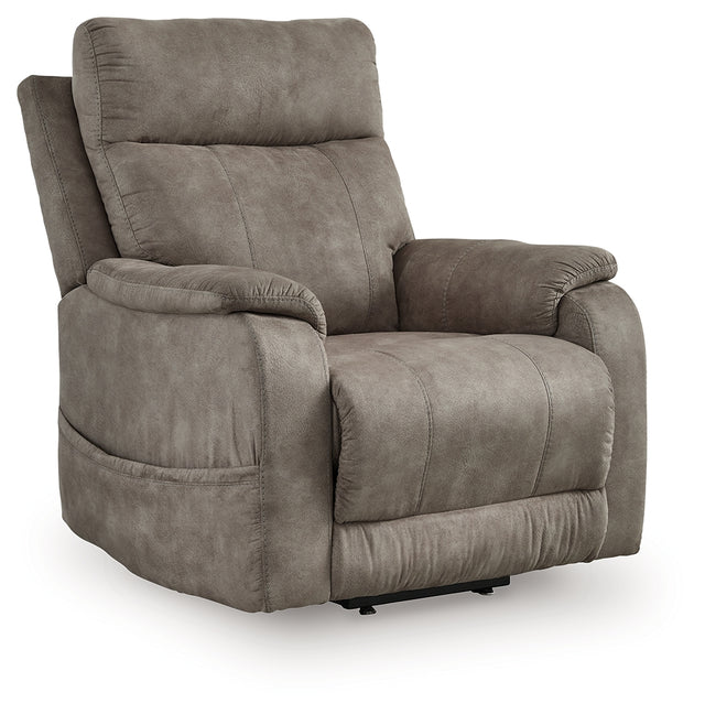 Crestmeade Power Lift Recliner (Color: Fossil)