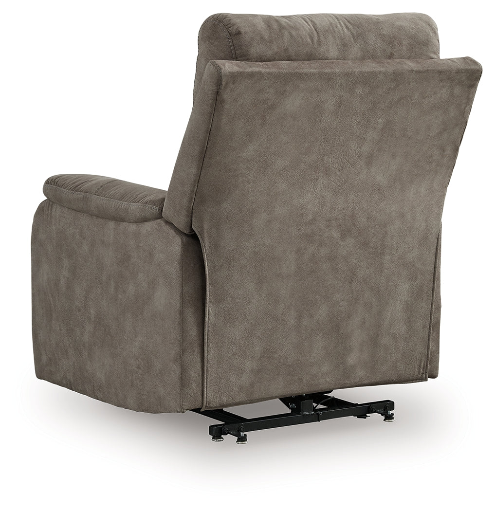 Crestmeade Power Lift Recliner (Color: Fossil)