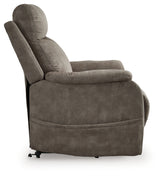 Crestmeade Power Lift Recliner (Color: Fossil)