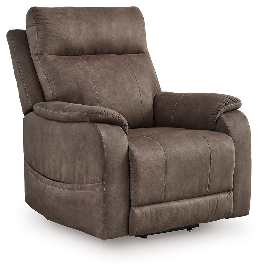 Crestmeade Power Lift Recliner (Color: Espresso)