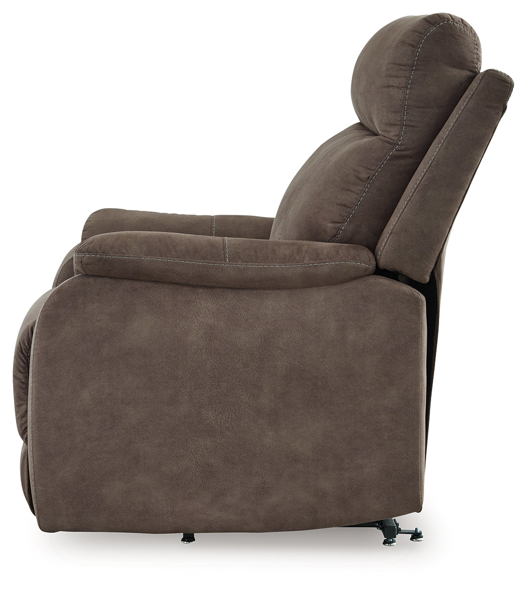 Crestmeade Power Lift Recliner (Color: Espresso)