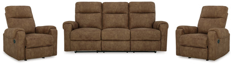 Edenwold Reclining Sofa and 2 Recliners