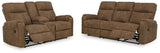 Edenwold 2-Piece Sofa and Loveseat (Reclining Sofa, Reclining Loveseat with Console)