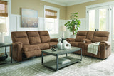 Edenwold 2-Piece Sofa and Loveseat (Reclining Sofa, Reclining Loveseat with Console)