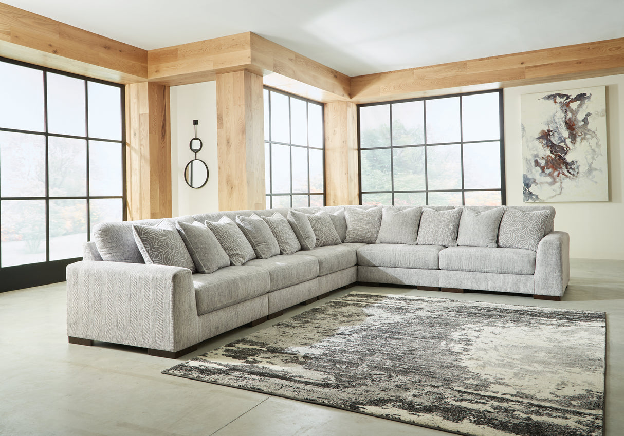 Regent Park 3-Piece Sectional (Configuration: 6-Piece (Regent Park Armless Chair, Regent Park Armless Chair, Regent Park Armless Chair, Regent Park Left-Arm Facing Corner Chair, Regent Park Right-Arm Facing Corner Chair, Regent Park Wedge))