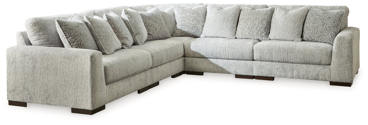 Regent Park 3-Piece Sectional (Configuration: 5-Piece (Regent Park Armless Chair, Regent Park Armless Chair, Regent Park Left-Arm Facing Corner Chair, Regent Park Right-Arm Facing Corner Chair, Regent Park Wedge))