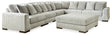 Regent Park 7-Piece Sectional with Ottoman (Armless Chair, Armless Chair, Armless Chair, Left-Arm Facing Corner Chair, Right-Arm Facing Corner Chair, Wedge, Oversized Accent Ottoman)