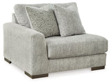Regent Park 4-Piece Sectional with Ottoman (Left-Arm Facing Corner Chair, Right-Arm Facing Corner Chair, Wedge, Oversized Accent Ottoman)