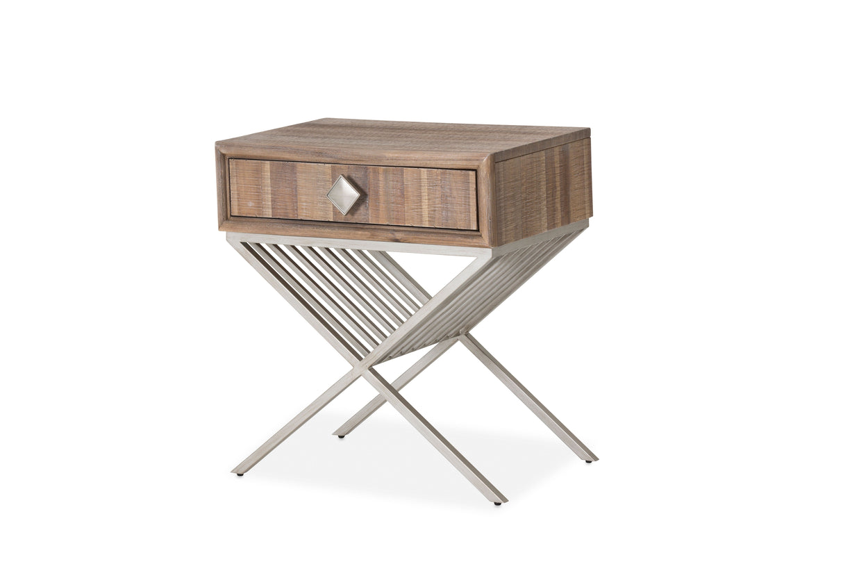 Hudson Ferry - Side Table - Driftwood