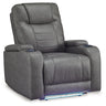 Schooner Rocks Power Recliner (Color: Slate)