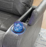 Schooner Rocks Power Recliner (Color: Slate)