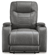 Schooner Rocks Power Recliner (Color: Slate)