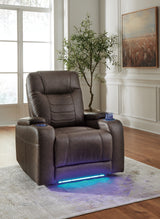 Schooner Rocks Power Recliner (Color: Umber)
