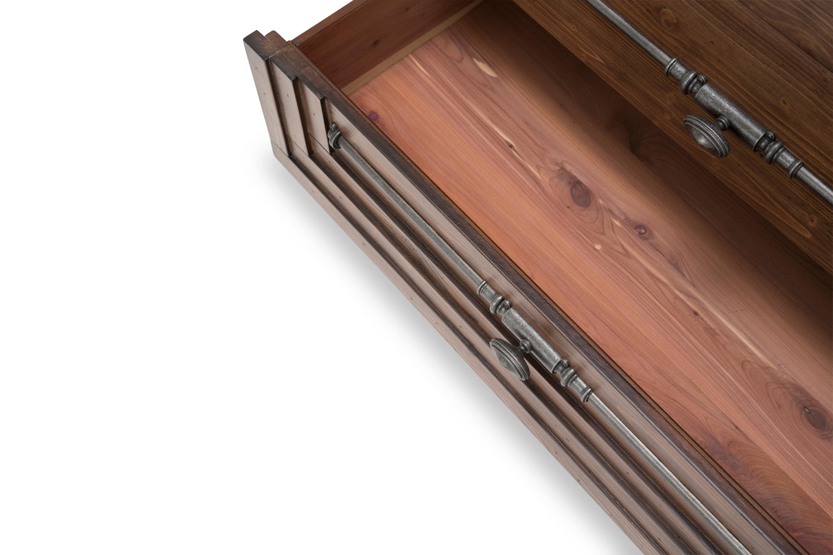 Carrollton - 6-Drawer Chest - Rustic Ranch