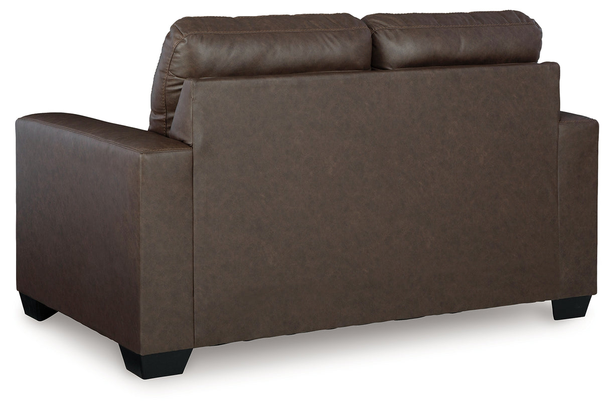 Barlin Mills Loveseat (Color: Umber)