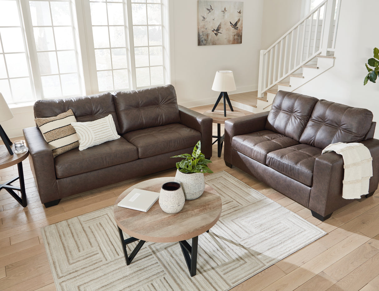 Barlin Mills 2-Piece Sofa and Loveseat (Sofa, Loveseat)