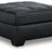Barlin Mills Oversized Accent Ottoman (Color: Carbon)