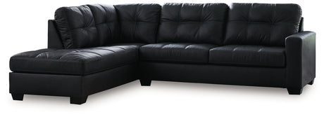 Barlin Mills 2-Piece Sectional with Chaise (Color: Carbon, Sectional Orientation: Left Arm Facing)