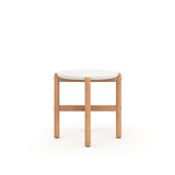 Solstice - End Table With Terazzo Top - White
