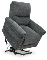 Aureta Power Lift Recliner (Color: Charcoal)
