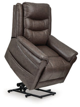 Oatman Power Lift Recliner (Color: Umber)