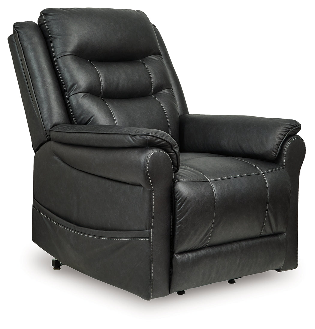 Oatman Power Lift Recliner (Color: Carbon)