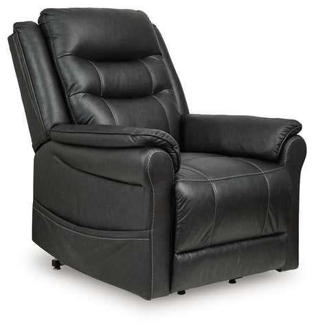 Oatman Power Lift Recliner (Color: Carbon)