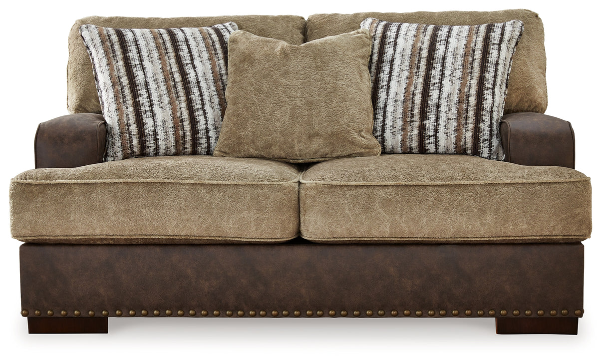 Alesbury 2-Piece Sofa and Loveseat (Sofa, Loveseat)