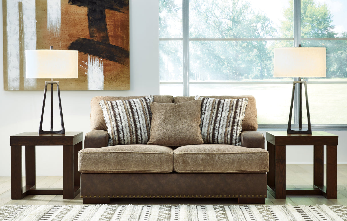 Alesbury 2-Piece Sofa and Loveseat (Sofa, Loveseat)