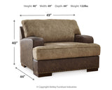 Alesbury 4-Piece Sofa, Loveseat, Chair and Ottoman (Sofa, Loveseat, Oversized Chair, Ottoman)