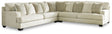 Rawcliffe 3-Piece Sectional (Color: Parchment)