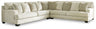 Rawcliffe 3-Piece Sectional (Color: Parchment)