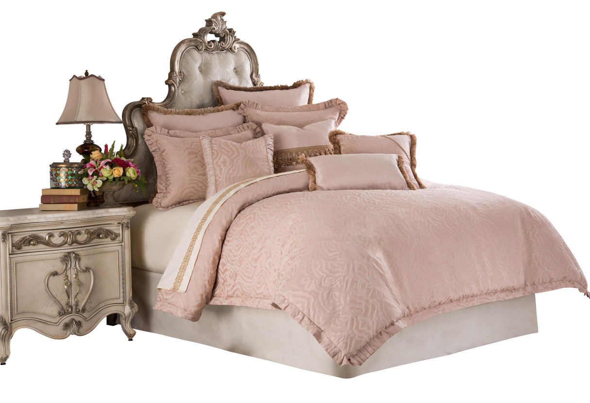 Fontaine - 10 Piece King Comforter Set - Quartz