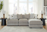 Aslan Court 3-Piece Sofa Sectional with Chaise (Sectional Orientation: Right Arm Facing)