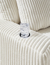 Lindyn Chaise (Color: Ivory)