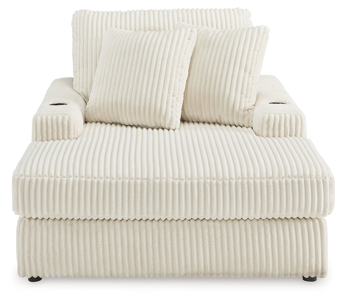 Lindyn Chaise (Color: Ivory)