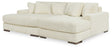 Lindyn Super Chaise (Color: Ivory)