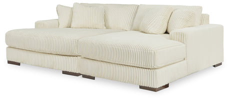 Lindyn Super Chaise (Color: Ivory)