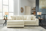 Lindyn 3-Piece Sectional with Ottoman (Left-Arm Facing Corner Chaise, Right-Arm Facing Corner Chair, Oversized Accent Ottoman)
