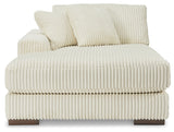 Lindyn Super Chaise (Color: Ivory)