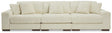 Lindyn 3-Piece Sectional Sofa (Color: Ivory)